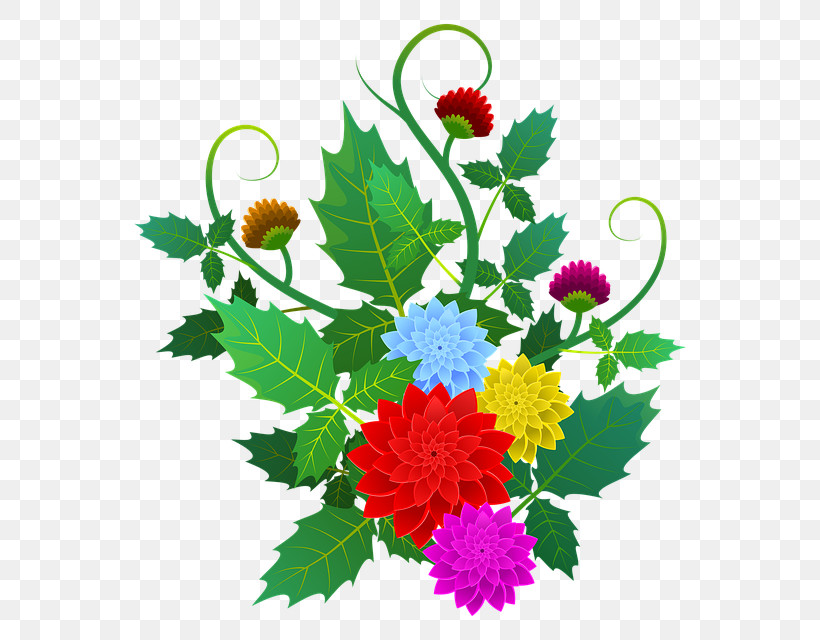Floral Design, PNG, 640x640px, Floral Design, Cartoon, Chrysanthemum, Dahlia, Drawing Download Free