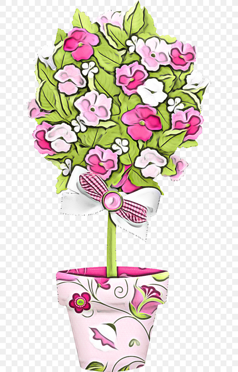 Flowerpot Flower Cut Flowers Pink Plant, PNG, 635x1280px, Flowerpot, Bouquet, Cut Flowers, Flower, Magenta Download Free