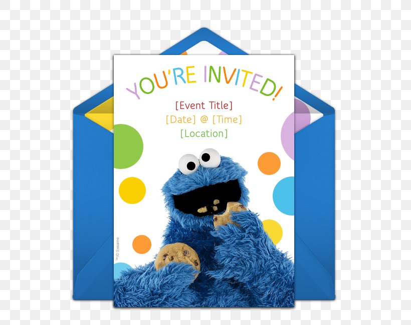 Happy Birthday, Cookie Monster Enrique Elmo Chocolate Chip Cookie, PNG, 650x650px, Cookie Monster, Big Bird, Biscuit, Biscuits, Blue Download Free