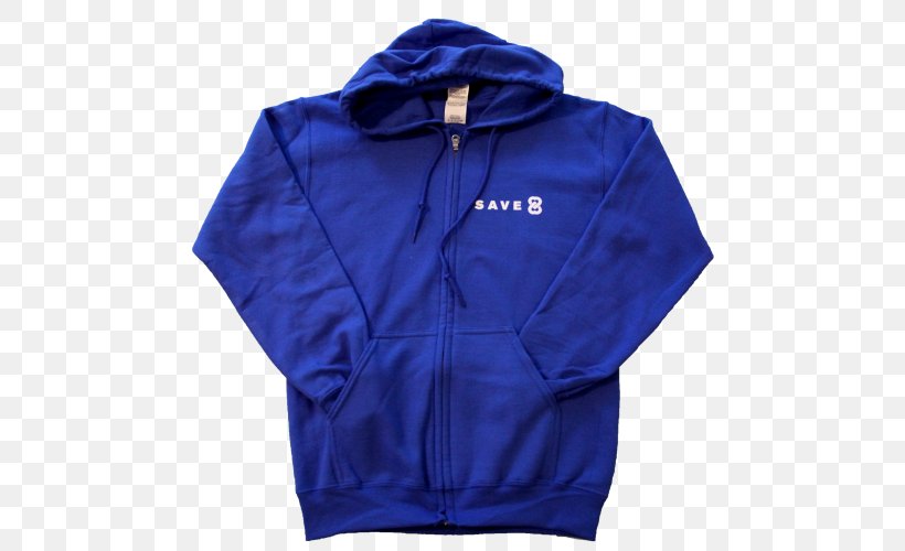 Hoodie Polar Fleece Bluza Jacket, PNG, 500x500px, Hoodie, Blue, Bluza, Cobalt Blue, Electric Blue Download Free