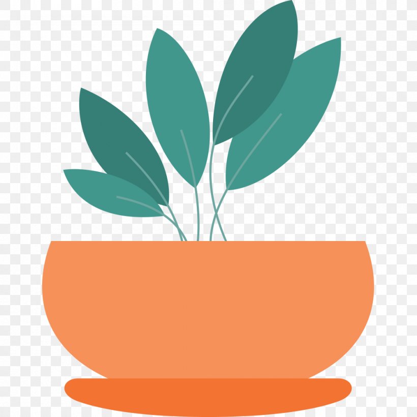 Houseplant Illustration Flowerpot Clip Art Design, PNG, 1000x1000px, Houseplant, Botany, Flower, Flowerpot, Herb Download Free