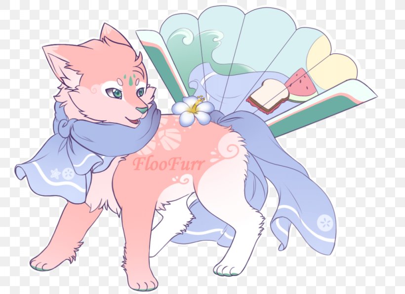 Kitten Fan Art Canidae, PNG, 1024x745px, Watercolor, Cartoon, Flower, Frame, Heart Download Free
