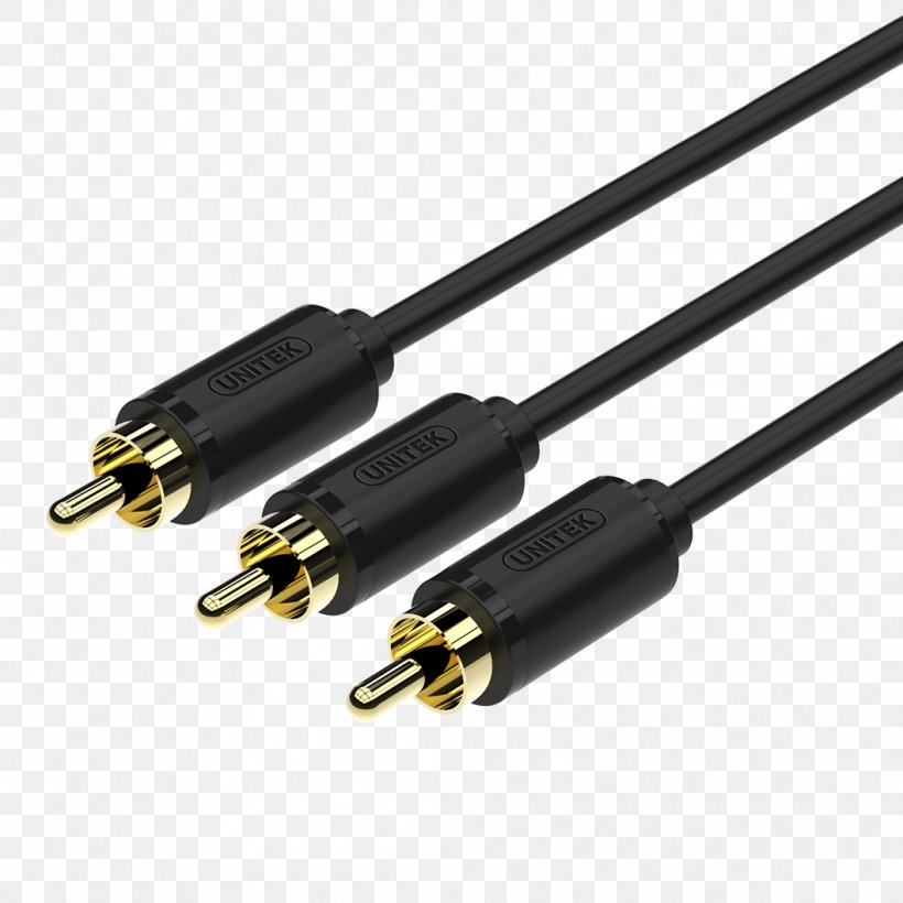 RCA Connector Electrical Cable Y-cable Phone Connector Stereophonic Sound, PNG, 1058x1058px, Rca Connector, Adapter, Audio, Cable, Coaxial Cable Download Free