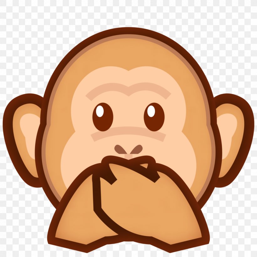 Three Wise Monkeys Emoji Evil Symbol, PNG, 1200x1200px, Three Wise Monkeys, Cartoon, Conversation, Ear, Emoji Download Free