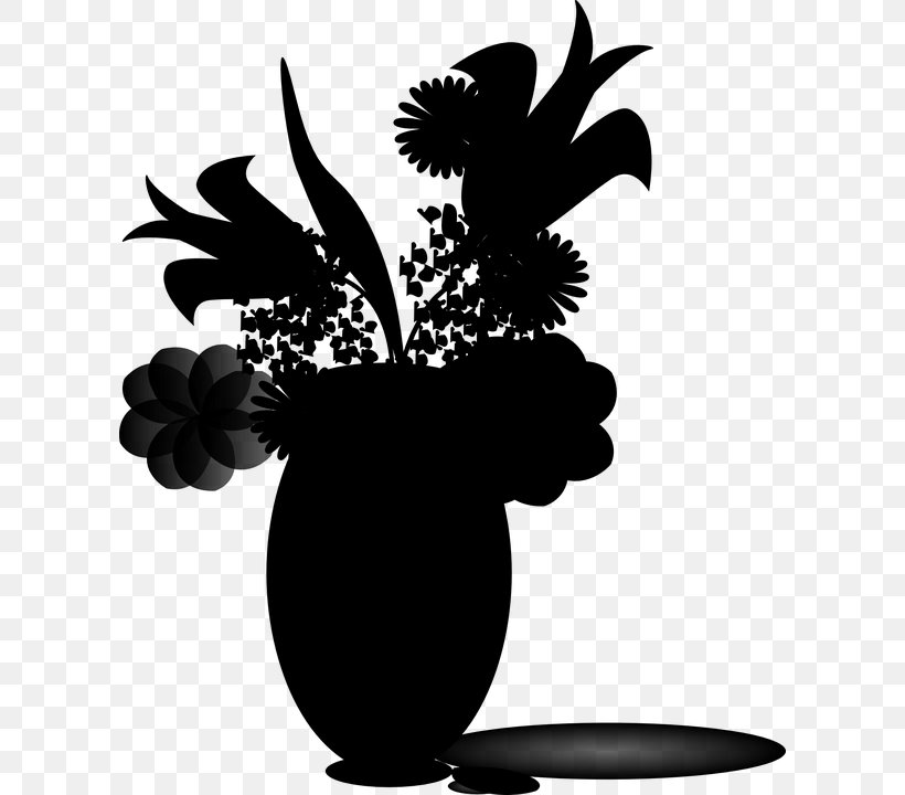 Flowering Plant Black & White, PNG, 604x720px, Flower, Arecales, Art, Black White M, Blackandwhite Download Free