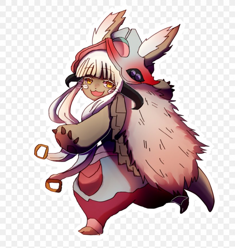 Made In Abyss Horse Nanachi Art Donkey, PNG, 870x918px, Watercolor, Cartoon, Flower, Frame, Heart Download Free
