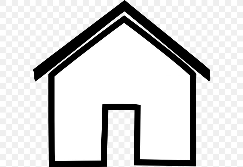 House Building Clip Art, PNG, 600x564px, House, Area, Black And White, Building, Line Art Download Free