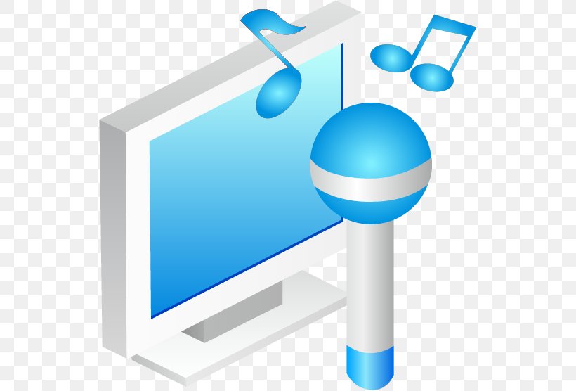 Microphone User Interface Computer, PNG, 538x556px, Microphone, Blue, Cartoon, Computer, Computer Icon Download Free