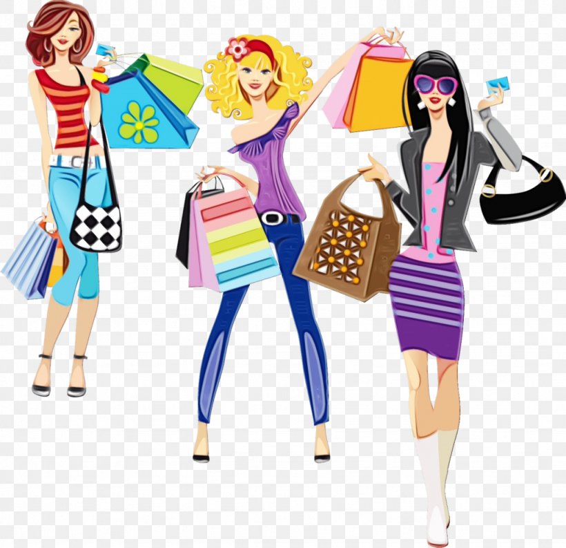 Shopping Fashion Vector Graphics Clip Art Clothing, PNG, 1024x991px, Shopping, Art, Bag, Barbie, Cartoon Download Free