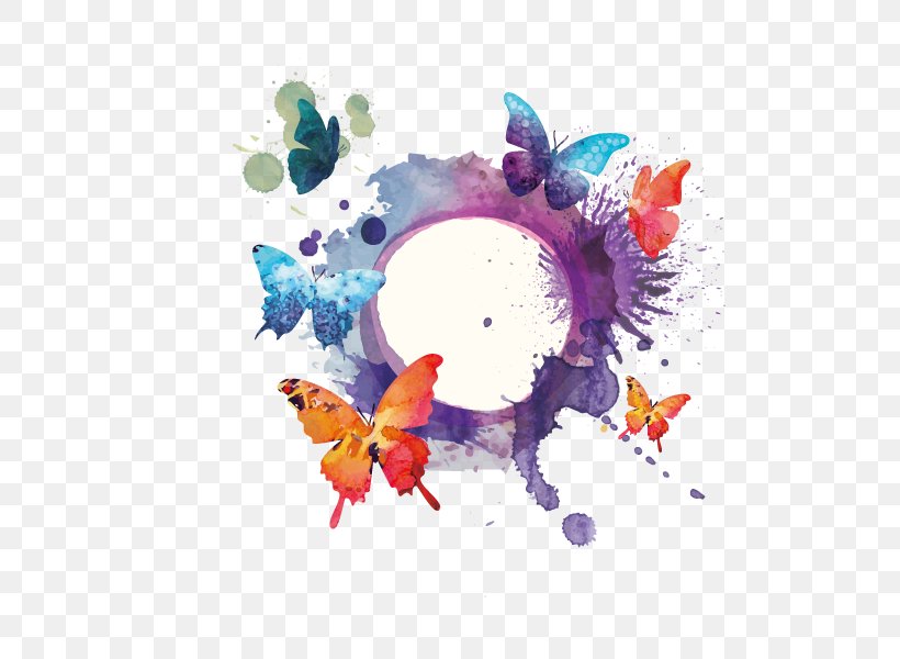 Butterfly Euclidean Vector, PNG, 600x600px, Butterfly, Art, Butterfly Effect, Color, Evince Download Free