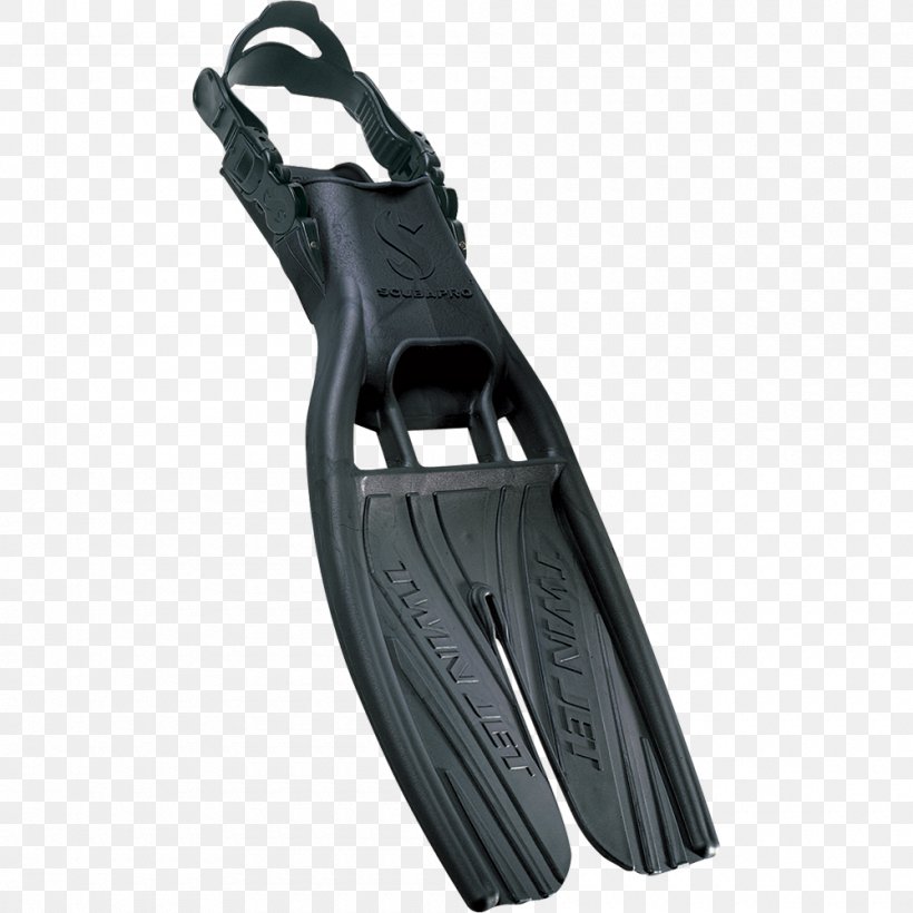 Diving & Swimming Fins Scubapro Underwater Diving Diving Equipment, PNG, 1000x1000px, Diving Swimming Fins, Black, Buckle, Diving Equipment, Fin Download Free
