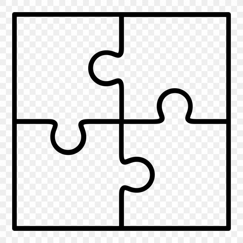 Jigsaw Puzzles Drawing, PNG, 1200x1200px, Jigsaw Puzzles, Area, Black, Black And White, Can Stock Photo Download Free