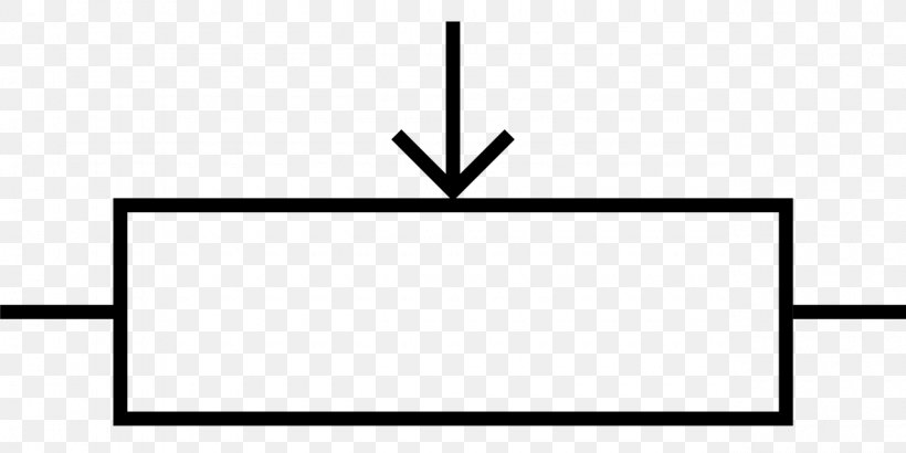 Potentiometer Electronic Symbol Resistor Circuit Diagram, PNG, 1280x640px, Potentiometer, Area, Black, Black And White, Circuit Diagram Download Free