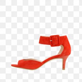Sandal - Suede High-heeled Shoe Sandal Kidskin PNG
