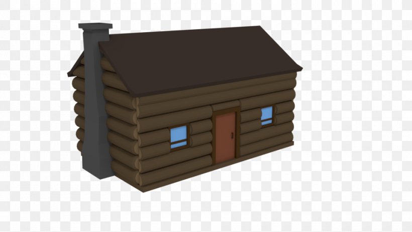 Low Poly Log Cabin 3D Computer Graphics Pixel Art Shading, PNG, 960x540px, 3d Computer Graphics, Low Poly, Building, Cinema 4d, House Download Free