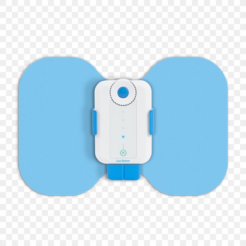 Electrotherapy Electrode Transcutaneous Electrical Nerve Stimulation Wireless, PNG, 1000x1000px, Electrotherapy, Azure, Blue, Cdiscount, Electrode Download Free