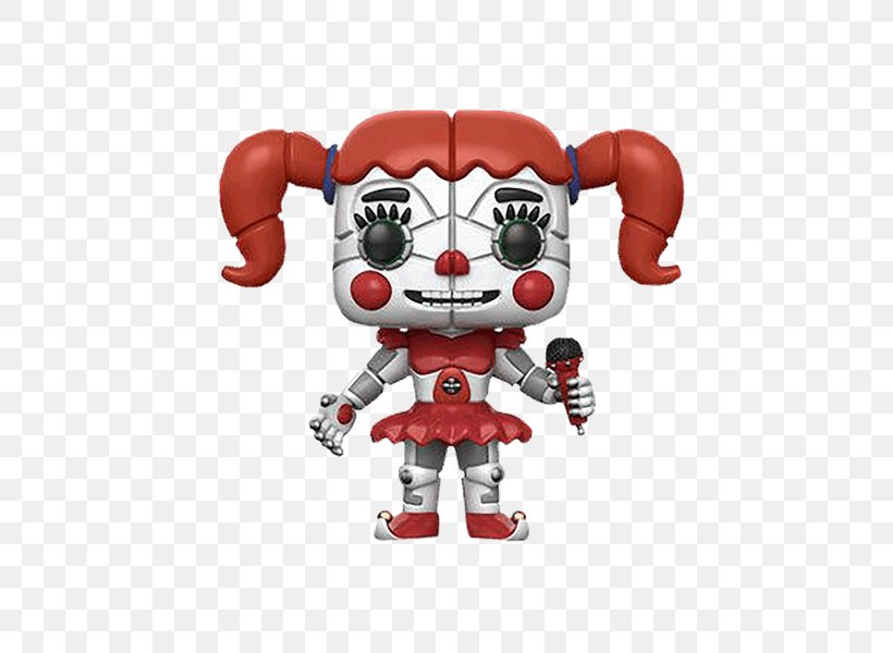 Five Nights At Freddy's: Sister Location Amazon.com Funko Collectable Toy, PNG, 600x600px, Amazoncom, Action Figure, Action Toy Figures, Bobblehead, Child Download Free