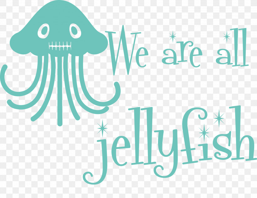 Jellyfish, PNG, 3000x2322px, Jellyfish, Bombshell, Happiness, Line, Logo Download Free