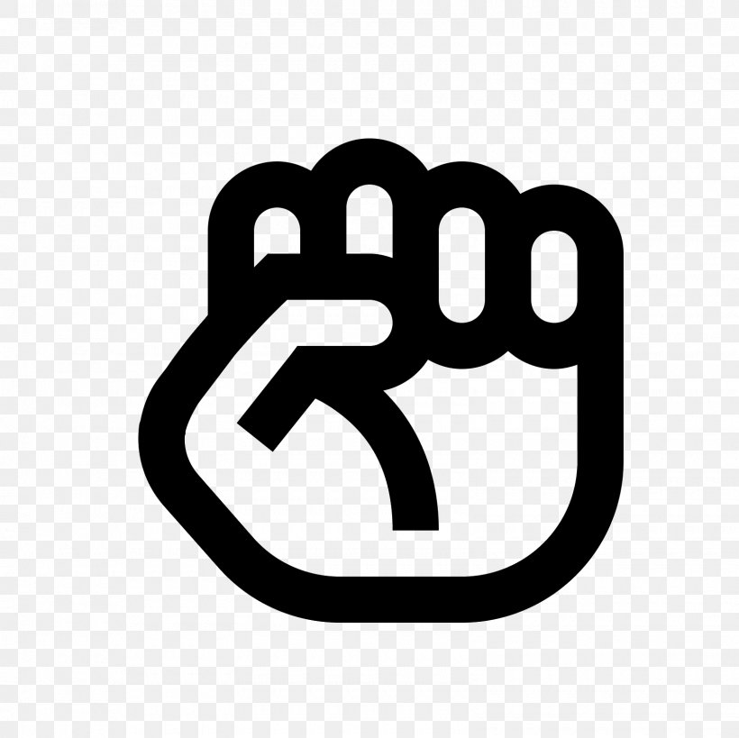 Raised Fist Emoji Punch Symbol, PNG, 1600x1600px, Raised Fist, Area, Black And White, Brand, Child Download Free