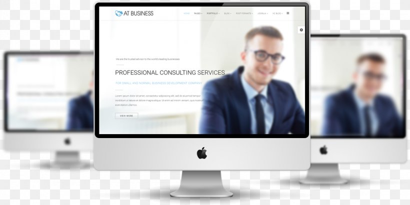 Responsive Web Design Web Template System Computer Software Computer Monitors, PNG, 1129x567px, Responsive Web Design, Brand, Business, Collaboration, Communication Download Free