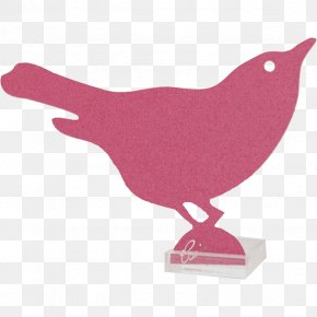 Pink Bird - Bird Wedding Invitation Place Cards Ceci New York PNG