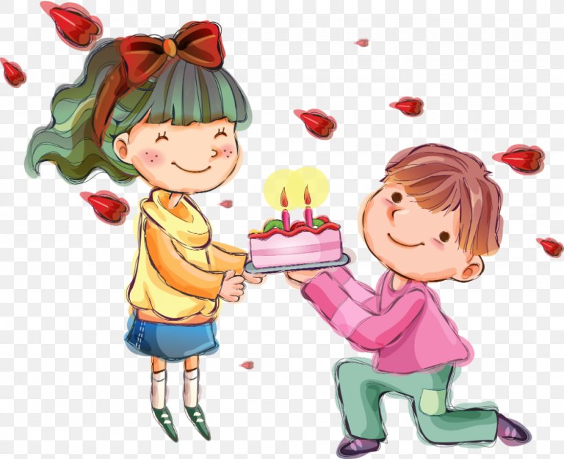Birthday Cake Wish Party Love, PNG, 1024x834px, Watercolor, Cartoon, Flower, Frame, Heart Download Free