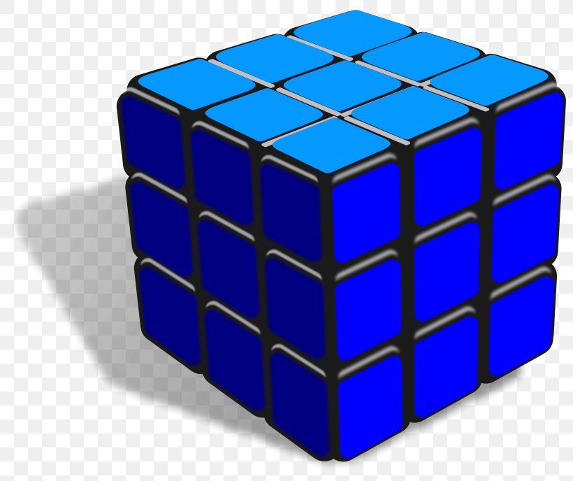 Rubik's Games GameCube Rubik's Cube Color, PNG, 800x688px, Gamecube, Blue, Cobalt Blue, Color, Coloring Book Download Free