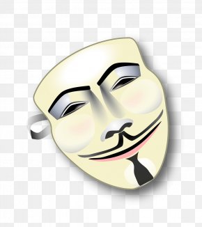 Anonymous Mask - T-shirt Privacy Anonymous Clip Art PNG