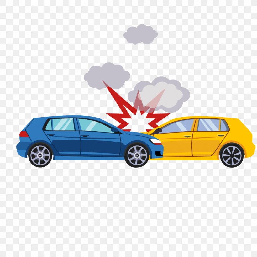 Traffic Collision Car Accident Illustration, PNG, 1000x1000px, Traffic Collision, Accident, Art, Automotive Design, Automotive Exterior Download Free