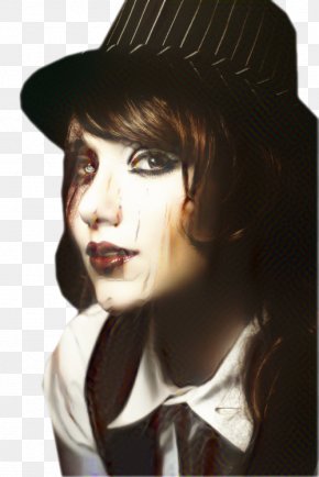 Fedora Costume Accessory - Woman Hair PNG