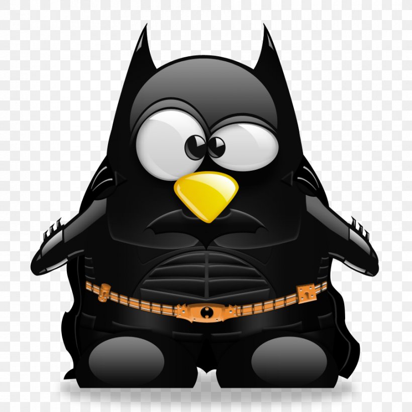 Batman Penguin T-shirt Tuxedo Linux, PNG, 900x900px, Batman, Batmobile,  Beak, Bird, Dark Knight Download Free