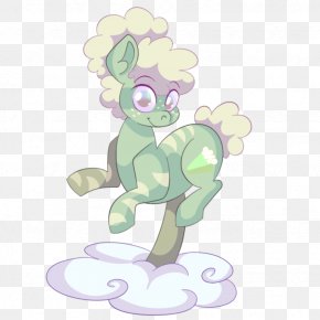 Key Lime - Flowering Plant Horse Figurine Clip Art PNG