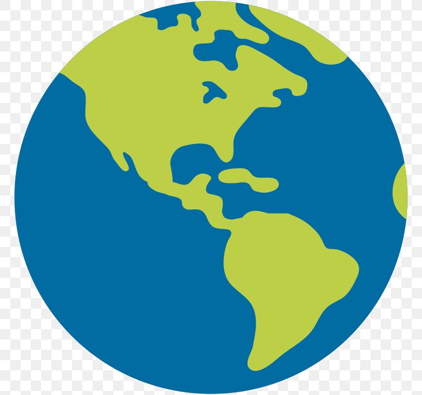 Globe Emoji Earth Americas World, PNG, 768x768px, Globe, Americas, Area, Earth, Emoji Download Free