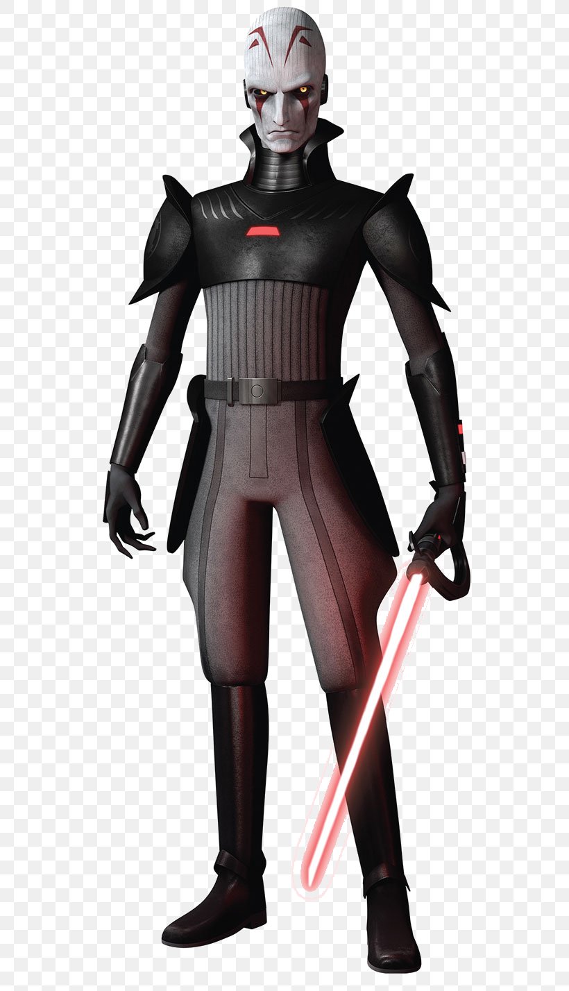 The Inquisitor Anakin Skywalker Stormtrooper Kanan Jarrus Clone Wars, PNG, 581x1428px, Inquisitor, Action Figure, Anakin Skywalker, Armour, Character Download Free