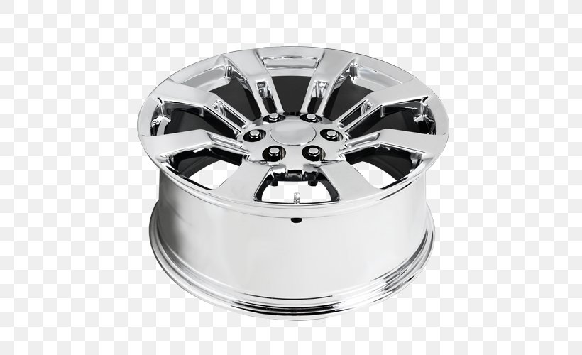 Alloy Wheel Spoke Rim Silver, PNG, 500x500px, 2018 Gmc Yukon Denali, 2018 Gmc Yukon Suv, Alloy Wheel, Alloy, Auto Part Download Free