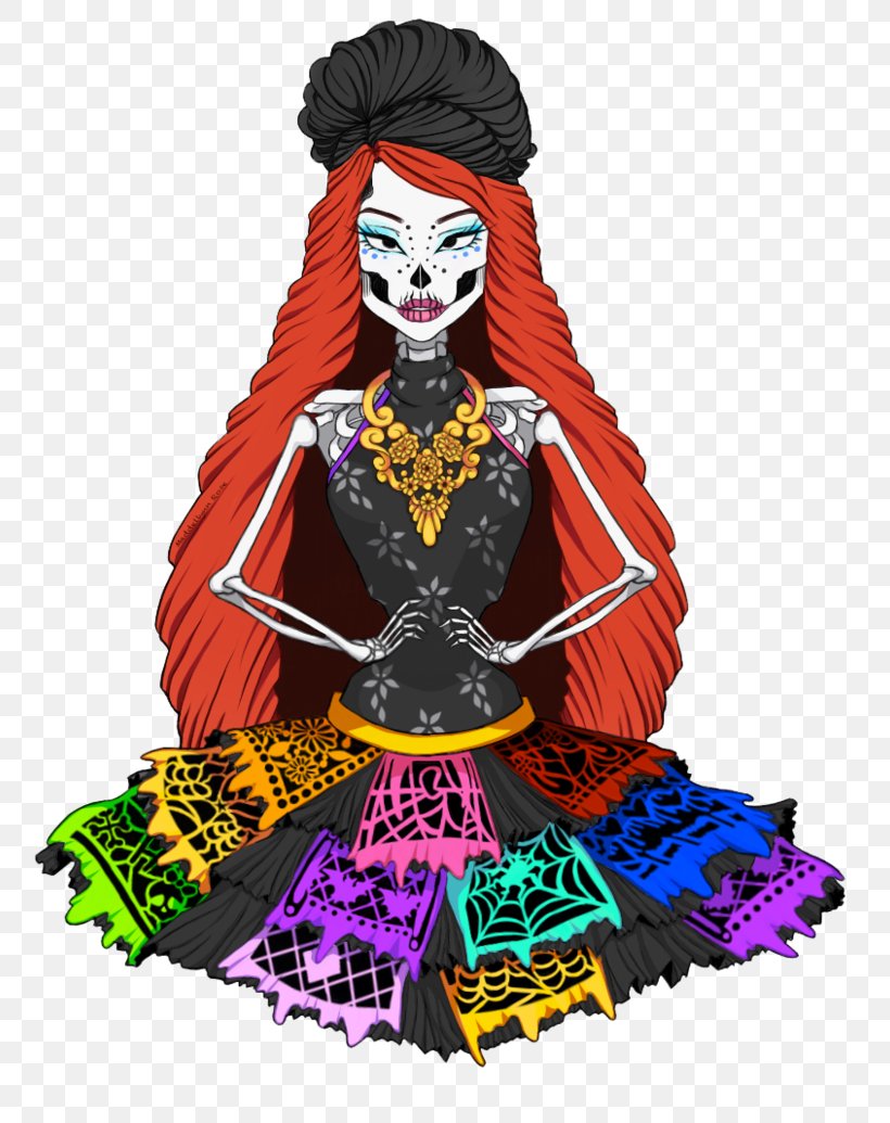 Monster High Skelita Calaveras Doll Art Ghoul, PNG, 772x1035px, Monster High, Art, Calavera, Collecting, Cosplay Download Free