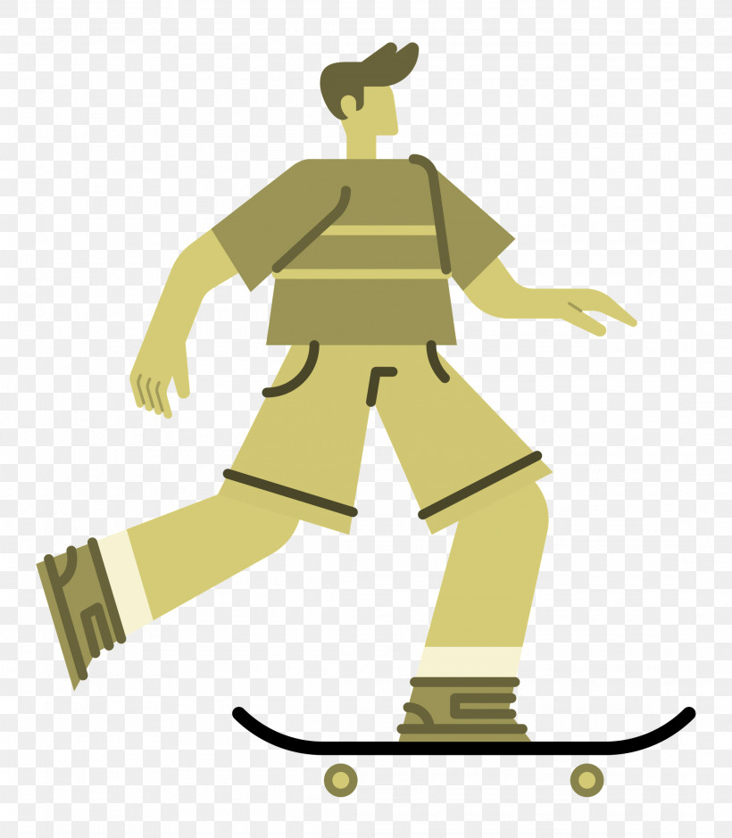 Skateboard Cartoon Skateboarding Angle Line, PNG, 2183x2500px, Skateboard, Angle, Cartoon, Character, Headgear Download Free