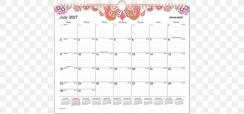 Calendar Month July Year June, PNG, 683x383px, 2017, 2018, Calendar, Academic Term, Academic Year Download Free