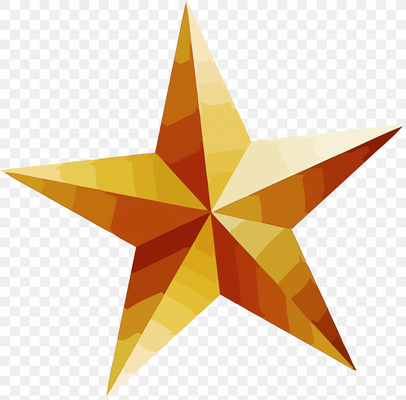 Christmas Star Christmas Ornament, PNG, 2843x2806px, Christmas Star, Christmas Ornament, Star, Symmetry, Yellow Download Free