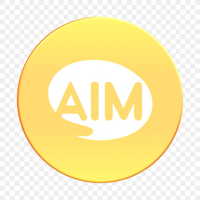 Aim Icon, PNG, 1152x1150px, Aim Icon, Logo, Orange, Text, Yellow Download Free