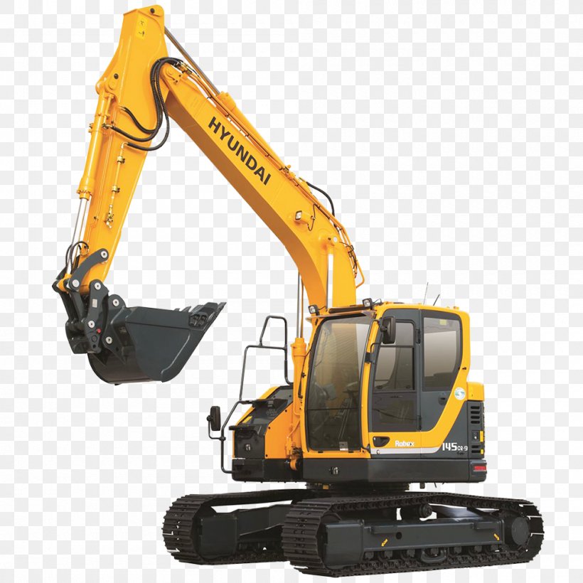 Excavator Caterpillar Inc. Forklift Heavy Machinery, PNG, 1000x1000px, Excavator, Bobcat Company, Bulldozer, Caterpillar Inc, Compact Excavator Download Free