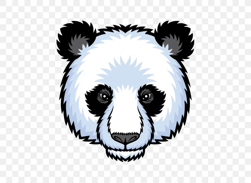 Giant Panda Bear Logo, PNG, 600x600px, Watercolor, Cartoon, Flower, Frame, Heart Download Free
