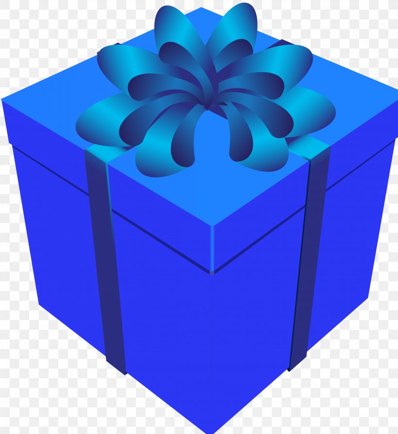 Gift Wrapping Box Clip Art Ribbon, PNG, 4643x5073px, Gift, Bag, Blue, Box, Christmas Gift Download Free