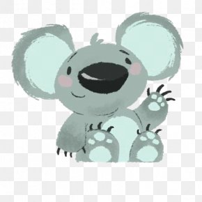 Cartoon Koala - Koala Drawing Illustration PNG