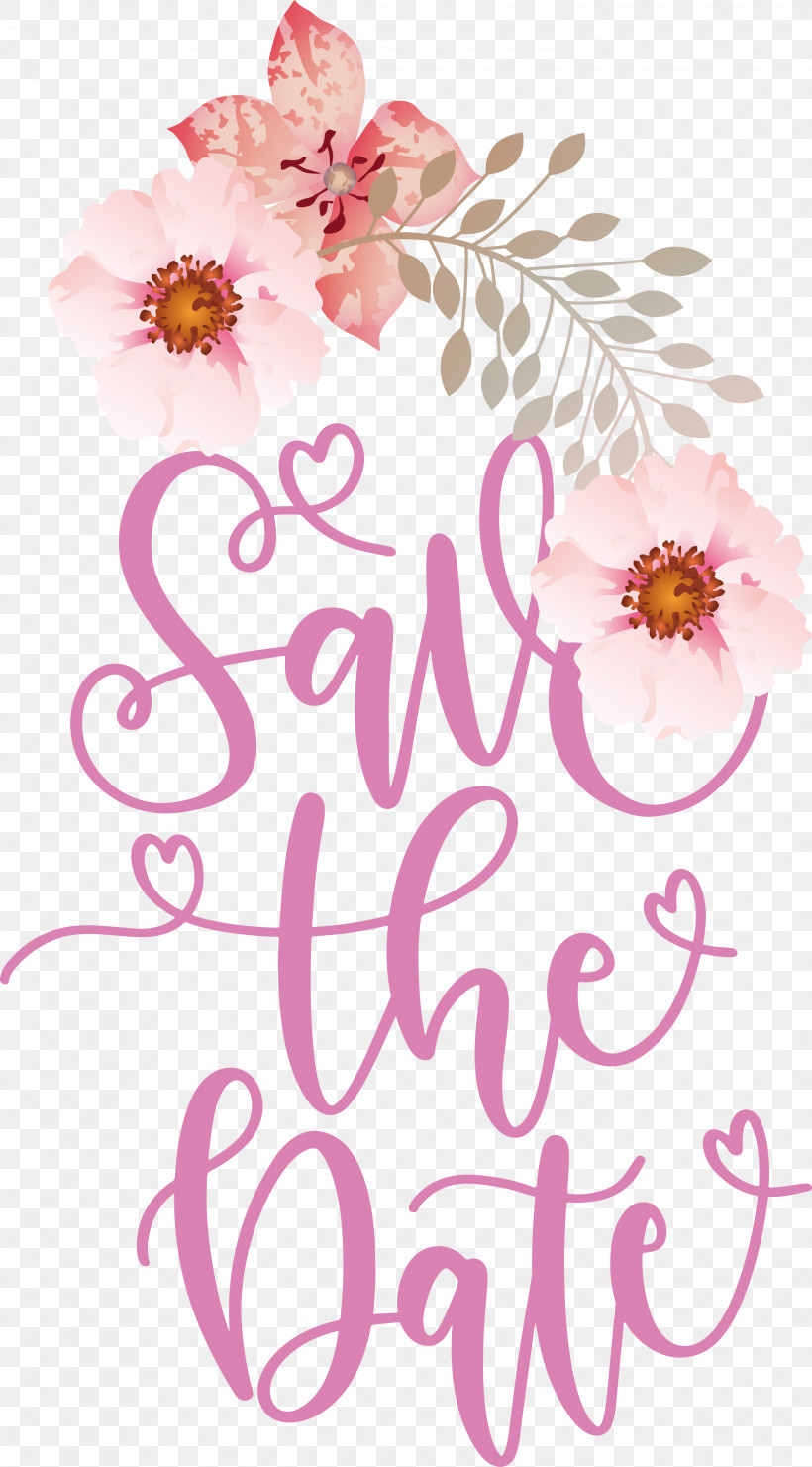 Save The Date, PNG, 2699x4876px, Floral Design, Cricut, Pdf, Save The Date, Wedding Download Free