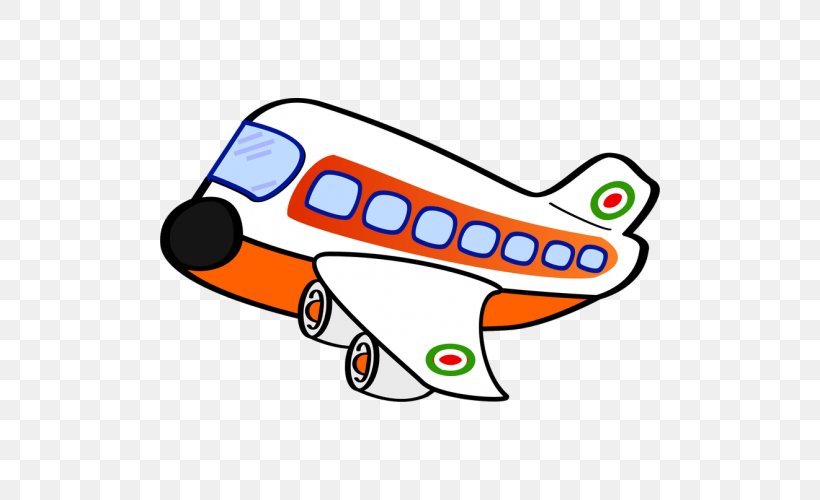 Airplane Cartoon Clip Art, PNG, 500x500px, Airplane, Animated Film, Area, Artwork, Cartoon Download Free
