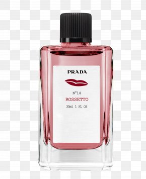 Perfume Bottle - Prada Perfume Lipstick Eau De Toilette Absolute PNG