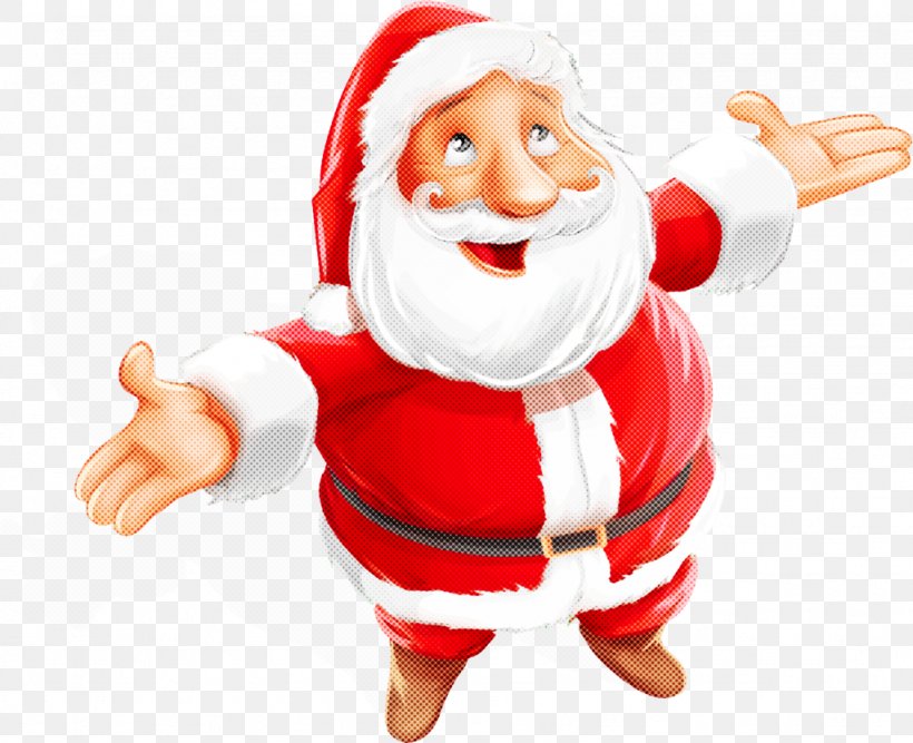 Santa Claus, PNG, 1024x834px, Santa Claus, Cartoon, Christmas, Fictional Character, Thumb Download Free