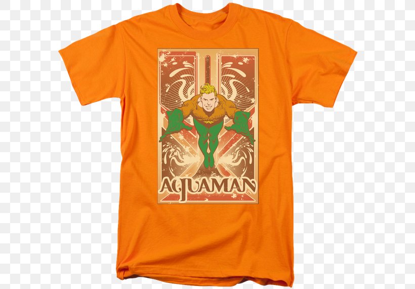 T-shirt Aquaman Sheldon Cooper Superman, PNG, 600x570px, Tshirt, Active Shirt, Aquaman, Big Bang Theory, Brand Download Free