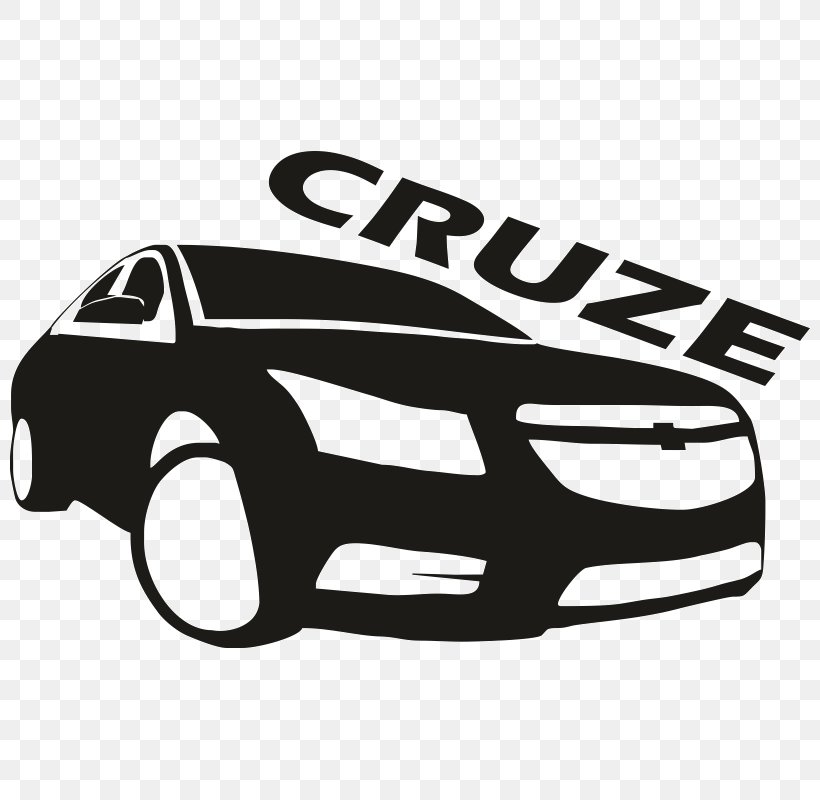 Chevrolet Cruze Compact Car Audi, PNG, 800x800px, Chevrolet Cruze, Audi, Automotive Design, Black, Black And White Download Free